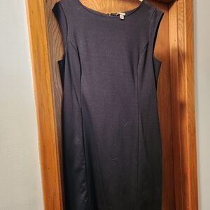 Merona Classic Black Midi Dress